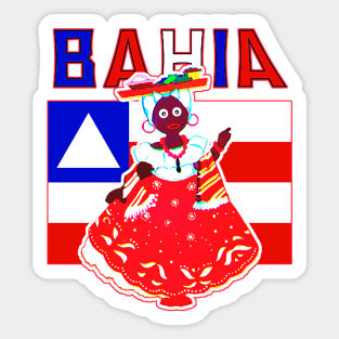 Bahia land of happiness Sticker